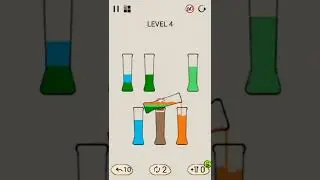 Water Color fill up the bottles ## game ## fill the water with there same color ## technical game ##