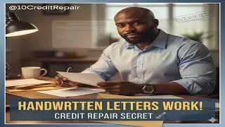 📬 Why a Handwritten Dispute Letter Wins the First Round of Credit Repair