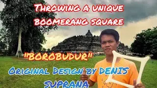 Testing Throwing Square Unique Boomerang design 
