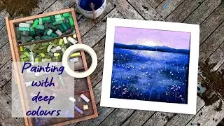 Keep Your Pastel Painting Fresh with high contrast colour!
