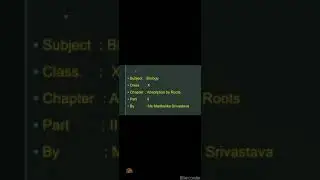Absorption by Roots ( Imbibition and Diffusion)