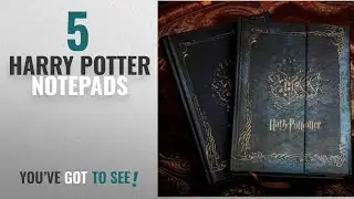 Top 10 Harry Potter Notepads [2018]: European-style Retro Agenda Writing Journal Notebook-Harry