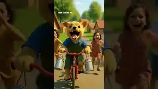 tommy village small hero 🥰🐶 #shorts #ytshorts #viral #trending #ai #petshub