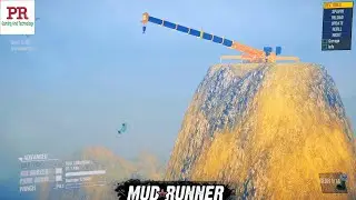 Liebherr LTM 11200 Crane | Mudrunner | car swinging by  LTM Crane | PR Gaming And Technology