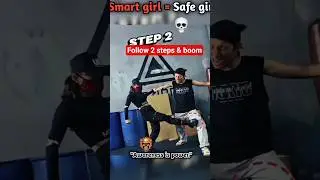 Only 2 Steps &rarr; Instant Self Defense 💀🔥 | Girls Safety #shorts #deepthought