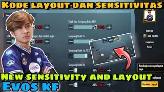 KODE SENSITIVITAS EVOS KF TERBARU + KODE LAYOUT EVOS KF | EVOS KF SENSITIVITY CODE + LAYOUT CODE
