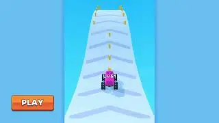 Merge Car Run: Discover new cars along the running trip! Get it On Google Play or App Store