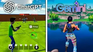 ChatGPT vs Gemini: crean Fortnite desde CERO 😨🤖