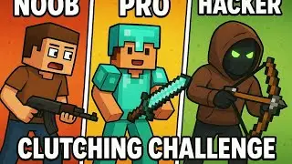 Mincraft noob vs pro vs hacker #Minecraft #MinecraftShorts #MinecraftChallenge #MinecraftClutch 