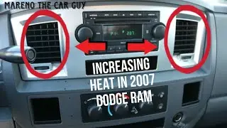 FIXED: 2007 Dodge Ram heat blowing luke warm in winter