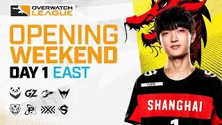 Overwatch League 2021 Season | Opening Weekend | Day 1 &mdash; East
