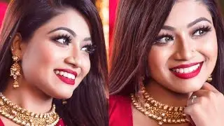পহেলা বৈশাখ মেকআপ টিউটোরিয়াল - নববর্ষ মেকআপ । Pohela Boishakh Makeup Tutorial - Noboborsho Makeup