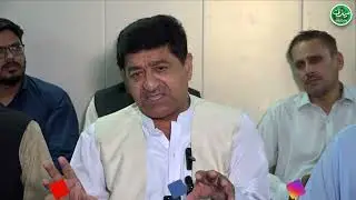Food Minister KPK Zahir Shah Turu Media Talk
