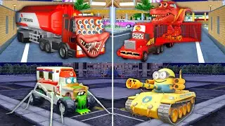 Full Movie Compilation Truck Eater VS Ambulance Meter VS Tank Minnions 😱 SAKURA SCHOOL SIMULATOR