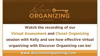Virtual Organizing Session - featuring Kelly Fraasch