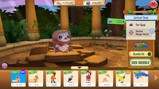 JANUARY UPDATE IS HERE! BUYING THE FUR SEAL BUNDLE, EXPLORING THE GLISTENING GROTTO | Animal Jam