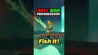 Roblox Fish It! | Best Rod Progression Guide #Shorts