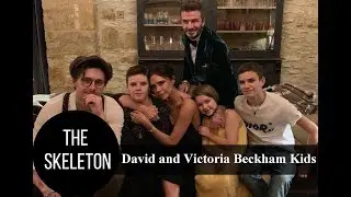 David and Victoria Beckham 4 Grown Up Kids