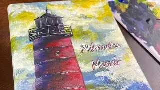 Creating a Mini Art Portfolio Inspired by Milwaukee | Custom Painted Cover + Art Prints