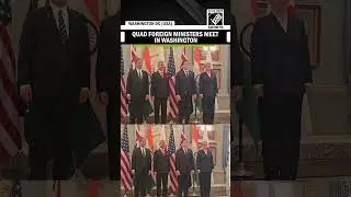 US Secretary of State Marco Rubio meets QUAD foreign ministers at State Department in Washington