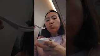 Cathay Inflight Meal #shorts #short #shortvideo #travel #food #airlines #cathaypacific #foodie