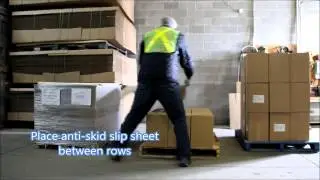 Anti slip skid sheet English