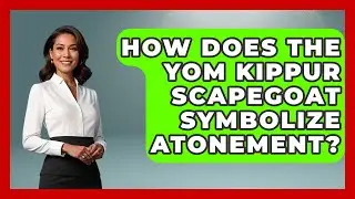 How Does The Yom Kippur Scapegoat Symbolize Atonement? - Jewish Teens Daily