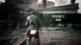 For Honor Closed Alpha -Orochi no damage taken gameplay-