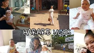 VLOG| STILL LIVING IT UP IN HARARE| MY SISTER MEETS ZOEY| TRYING HERBALIFE| GRWM