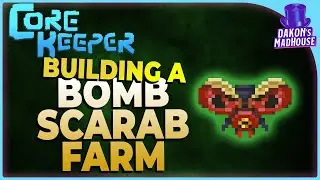 Building a Bomb Scarab Mob Farm | Core Keeper 1.1