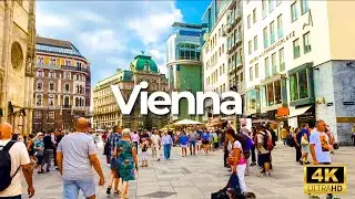 Vienna 4K Walking Tour | Historic First District, Stephansplatz, Hofburg & Iconic Landmarks