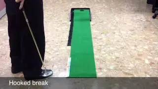 Deluxe Putting Green EX: The most advanced golf putting mat! 多功能高爾夫推桿練習器!!