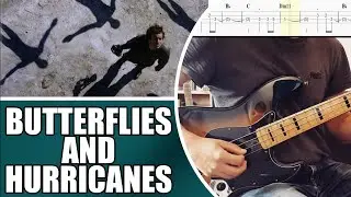 Butterflies and Hurricanes - Muse | Bass cover with tabs #101