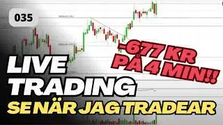 LIVE TRADING - Allt g&aring;r fel s&aring; fort!
