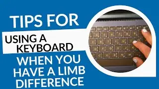 Typing on a laptop: Embracing Our Limb Differences &ndash; Ashlyn |  AboutKidsHealth at SickKids