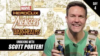 Which Chase Did Scott Pull? | Unboxing Marvel HeroClix: Avengers War of the Realms Day 4