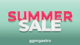 Summer Sale bei GGM Gastro! 🌞