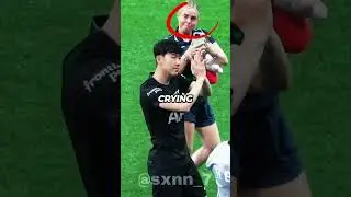 Son held back tears in his Tottenham farewell but cried when Maddison got injured. 😢💔