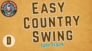 Easy Country Swing Backing Track in D (115 BPM)