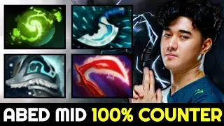 ABED Mid 100% Counter Monkey King &mdash; Refresher & Blink Dagger Build 7.30d Dota 2