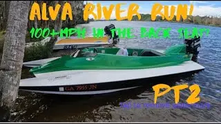 Alva River Run Pt2! Fly bys and running!