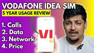 My Vodafone Idea Sim Usage Experience 2024
