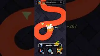 Snake vs Snake ⚔️ |Snake Game Ka Sabse Bada Snake 😱#shorts #wormszone #snake #games #snakegame