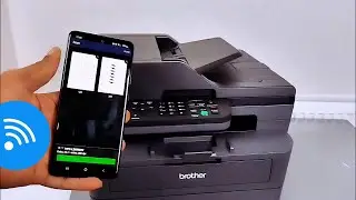 Как сканировать с Brother MFC-L2800DW на телефон | Сохранить PDF и распечатать