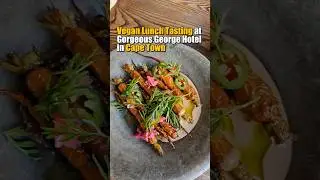 #capetown Every bite was perfection! Which dish would you be excited to try? #veganfood #vegantrip