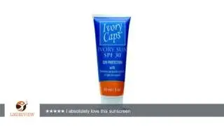 Ivory Caps Skin Lightening Suncreen SPF 30 - with lightening elements 3 oz. | Review/Test