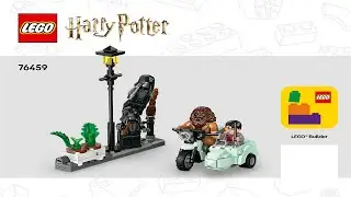 🦉 Инструкции LEGO 🦉 Гарри Поттер&trade; 🦉 76459 🦉 Побег Хагрида и Гарри с Тисовой улицы 🦉