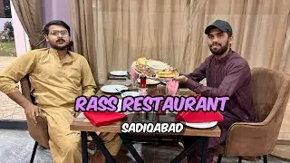 Reviewing RASS Restaurant Sadiqabad Newly Opened 