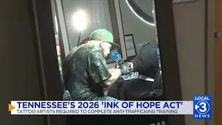 New TN law requires tattoo artists to complete anti-trafficking training