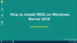 How to Install WDS on Windows Server 2016?